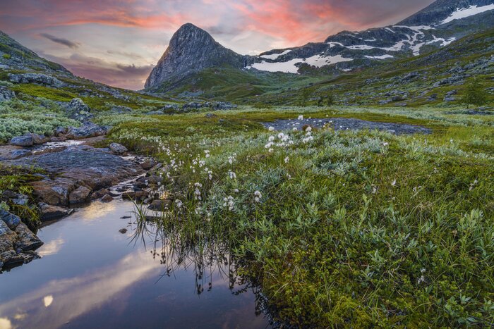 Hike the Kungsleden trail to cross Stora Sjöfallet National Park, in Swedish Lapland