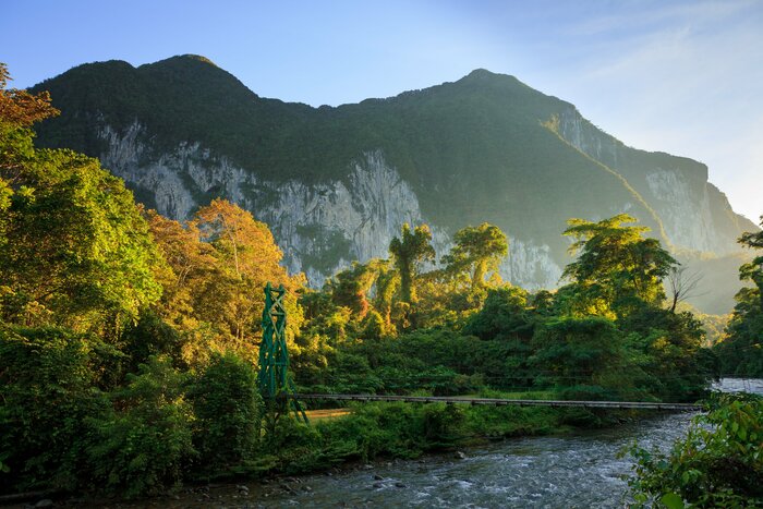 This unique hiking adventure takes place in Gunung Mulu National Park