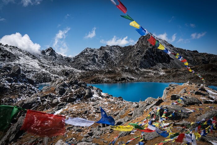 Time your trip to observe the August Full Moon Festival at Gosaikunda's glacial lake shores in the Himalaya of Langtang National Park