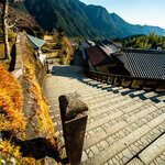 Unmanned stone steps of Kumano Nachi Taisha