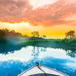 Boating in the Amazon