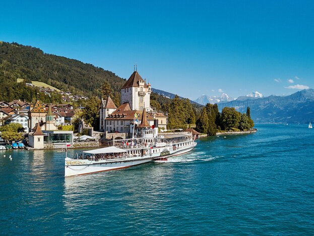 Cruise on Lake Thun: from Interlaken to Thun (& return by train)