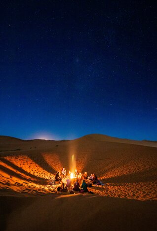 Fes to Merzouga (Erg Chebbi Desert) - Overnight in the Desert via Ifrane, Azrou, Midelt & Erfoud (No Camel Rides)