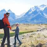 Take a family hike through Torres del Paine National Park 
