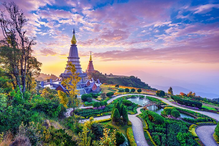 See the highest point in Thailand at Doi Inthanon