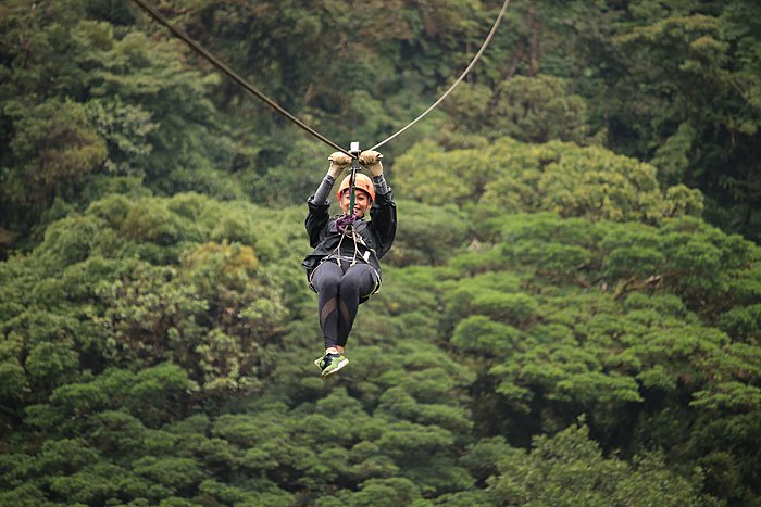 Sky Tram & Sky Trek Adventure in Monteverde Cloud Forest