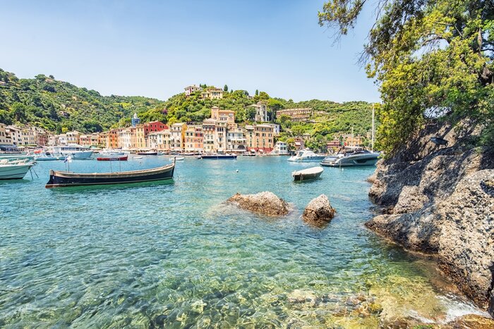 Start your grand tour of Italy's northwest in Portofino, jewel of the Riviera