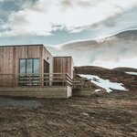 Soak in the views from your private cottage (photo courtesy of Dís Cottages)