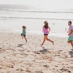 Run and play with the kids on Costa Rica's beaches