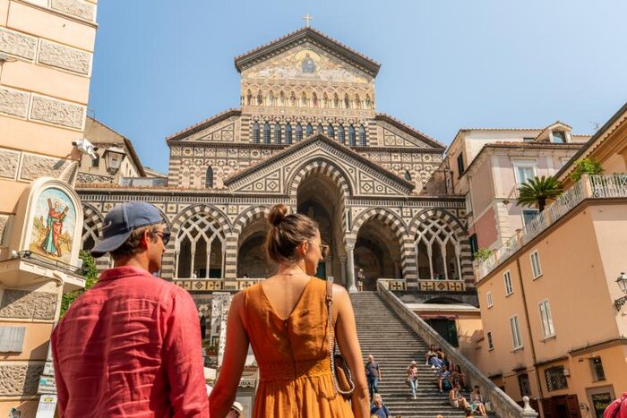 Amalfi Coast Day Trip with Positano Boat Transfer