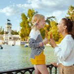 Eat churros and play at Retiro Park in Madrid with your family