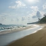 A secluded beach in Corcovado National Park