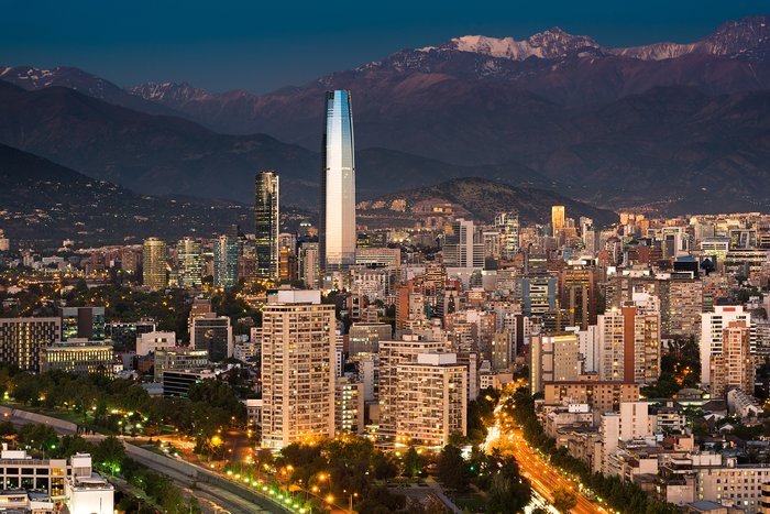 Santiago de Chile view
