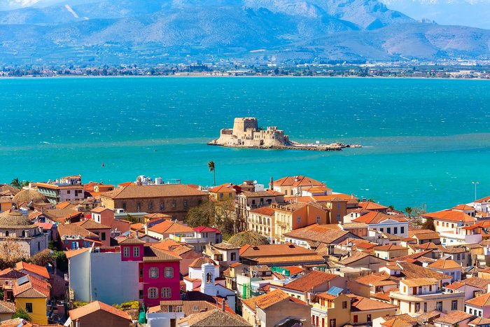 Nafplio aerial view