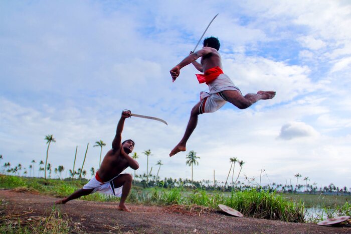 Evening Kalaripayattu Martial Arts Performance