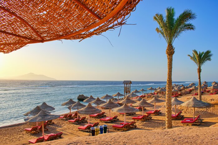 Relax on the beaches of Sharm el-Sheikh in between active adventures