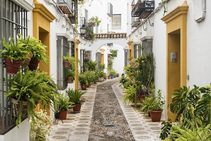 A street in the Jewish Quarter of Córdoba