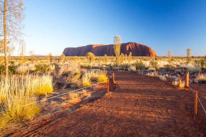 Visit Uluru-Kata Tjuta National Park and watch the sun set