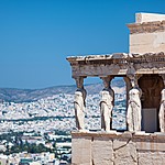 The Porch of the Caryatids at the Acropolis