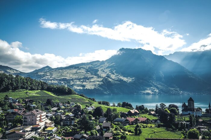 Lucerne to Wengen via Interlaken + Luggage Service