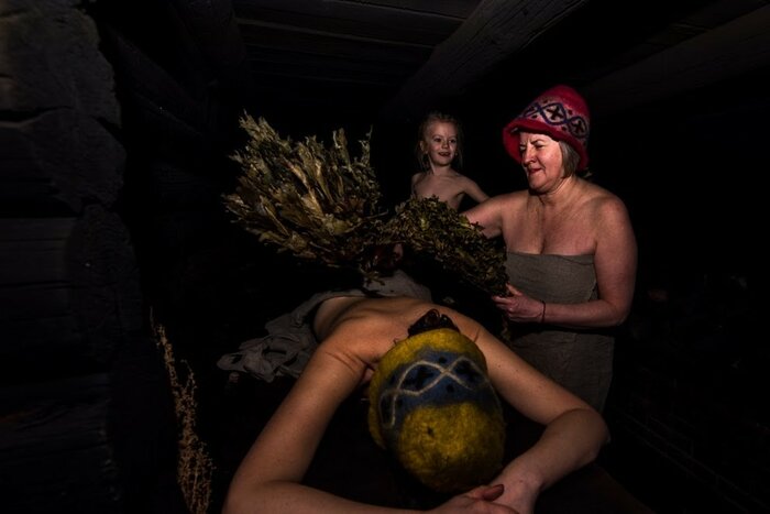 Old Võromaa Smoke Sauna Ritual