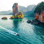 Zip around Thailand's Phi Phi Islands and visit the iconic Maya Bay, seen in the movie "The Beach"
