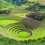 Discover the agricultural terraces of Moray in the Sacred Valley
