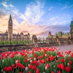 Discover Ottawa's Parliament Hill on an Eastern Canada road trip or a train journey from British Columbia to Ontario