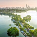  The bridge to West Lake in Hanoi