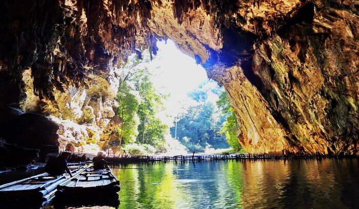 Pai – Pai Canyon – Bamboo Rafting Into Tham Lodge Cave 