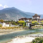 The Punakha Dzong Monastery