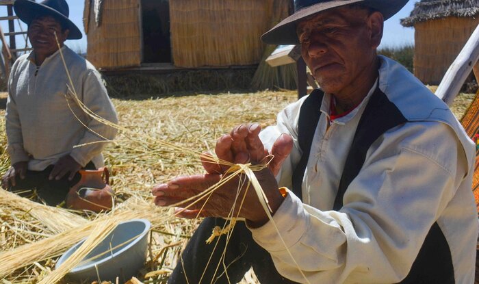Chimu Floating Island and Luquina Community Homestay