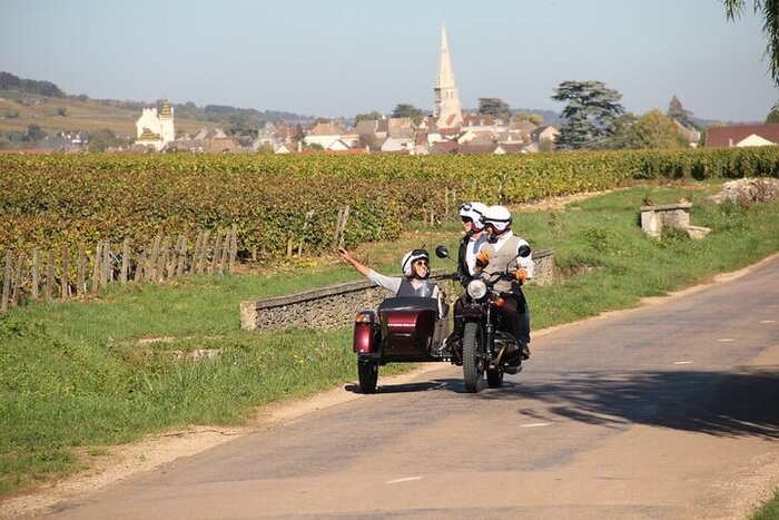Sidecar Through the Legendary Côte Beaune