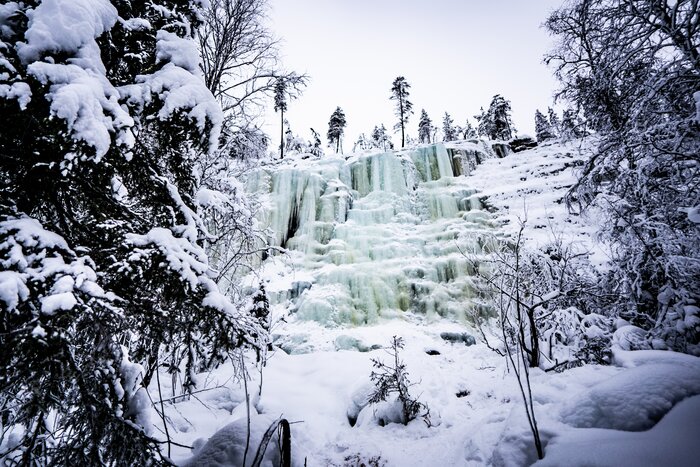 Korouoma Canyon & Frozen Waterfalls Adventure