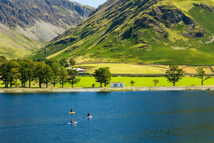 Canoe, kayak, and paddleboard your way across the glassy lakes of Lake District National Park