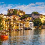 City Palace and Pichola Lake, Udaipur, India
