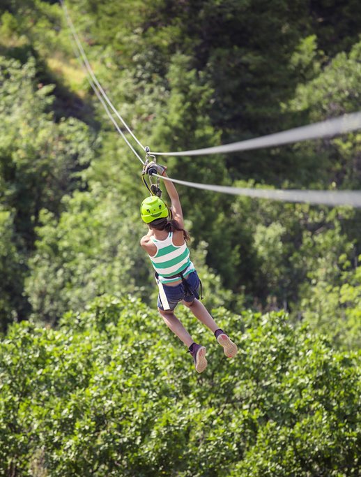 Zip-lining through the rainforest is an adventure you'll never forget