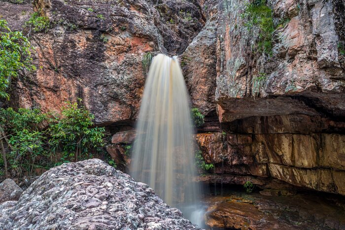 You'll encounter several waterfalls while trekking in Chapada Diamantina National Park