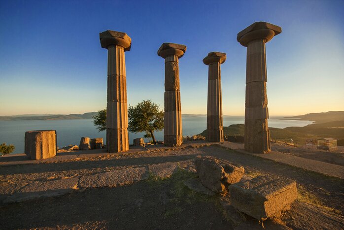 Assos overlooking the Aegean