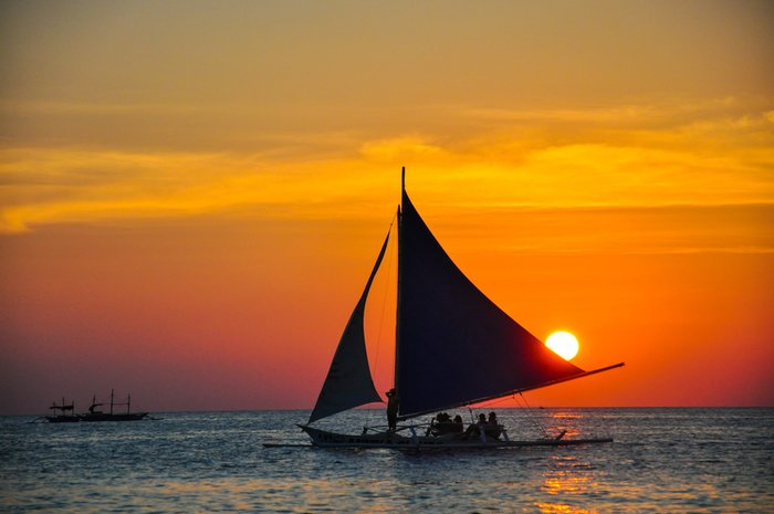 Sunset Sailing in Boracay