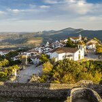 Views over Marvão from its medieval castle