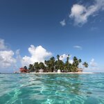 Tropical island in Panama