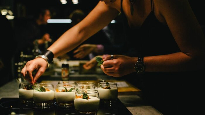 Dinner cooking class