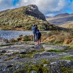 A young family explores beautiful Killarney National Park