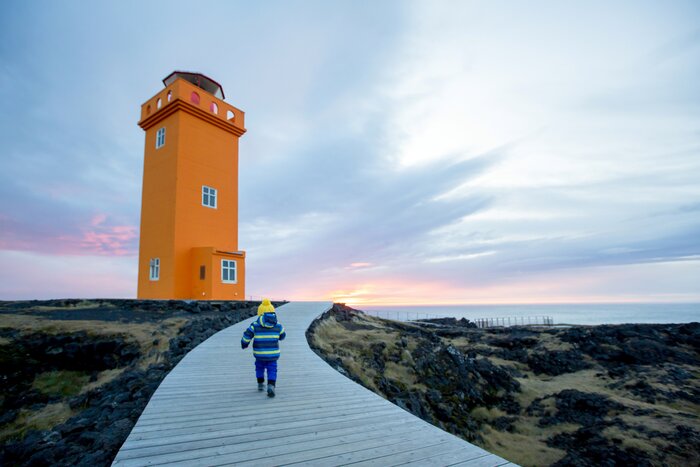 Spend time exploring highlights of the Snæfellsnes Peninsula (like the Svörtuloft Lighthouse) 