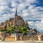 Check out the tidal island of Mont Saint-Michel, France's next most visited attraction outside of Paris