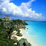 Take in the ancient Maya ruins and lie out on the pristine beaches of the Riviera Maya