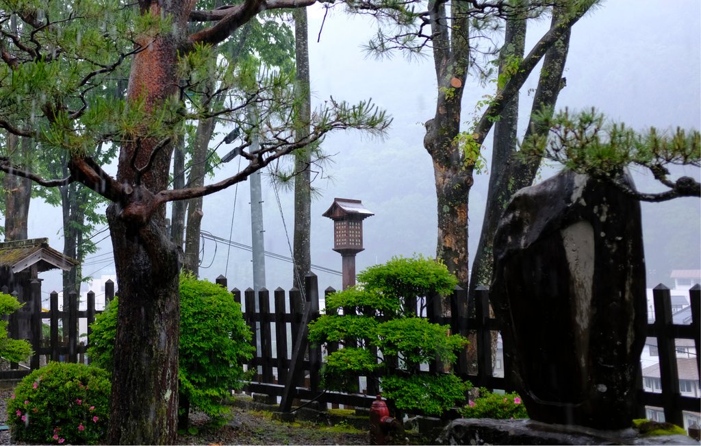 Tranquil Garden in Kiso-Fukushima, Japan, Courtesy of Shutterstock