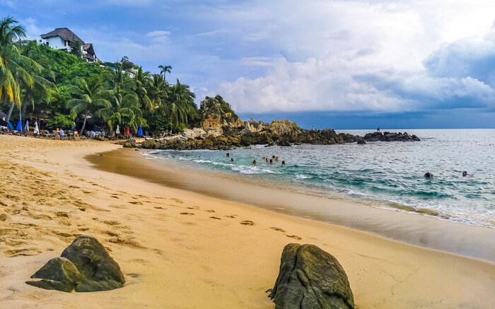 Playa Zicatela in Puerto Escondido