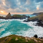 Kynance Cove has featured in many film and TV series, including in "Poldark"